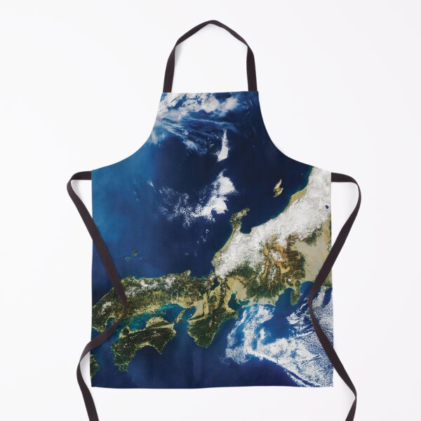 Item preview, Aerial Satellite View of Japan from Above designed and sold by CrystalCrush.