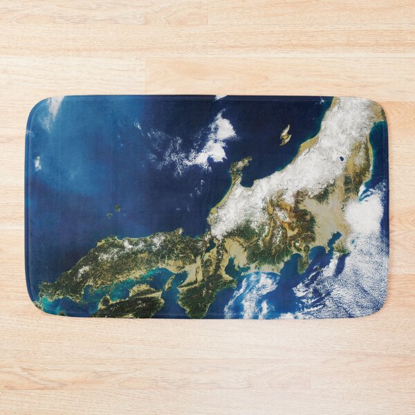 Item preview, Aerial Satellite View of Japan from Above designed and sold by CrystalCrush.