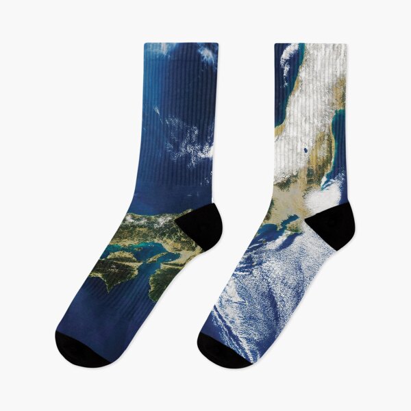 Item preview, Aerial Satellite View of Japan from Above designed and sold by CrystalCrush.