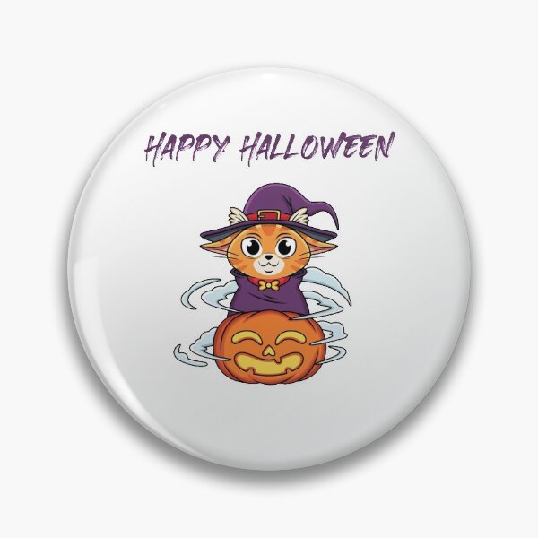 Item preview, Happy Halloween Cat - cute designed and sold by MJLdesigns.