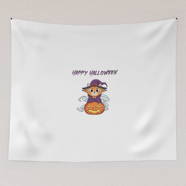 Item preview, Happy Halloween Cat - cute designed and sold by MJLdesigns.