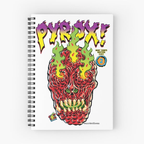 Aperçu de l'œuvre PYROX! Monstre flamboyant brut par Mort Todd créée et vendue par Comicfix.