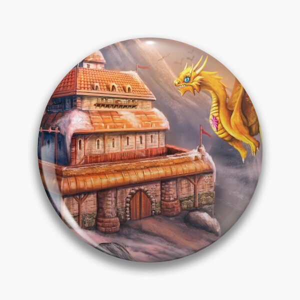 Item preview, Helia Golden Dragons Fort designed and sold by Anthony  Christou.
