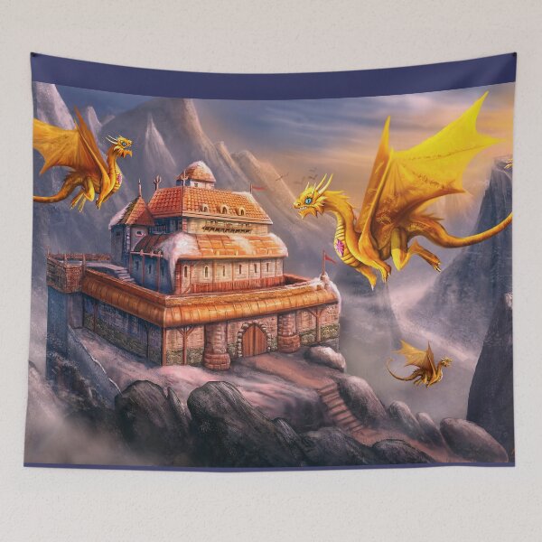 Item preview, Helia Golden Dragons Fort designed and sold by Anthony  Christou.