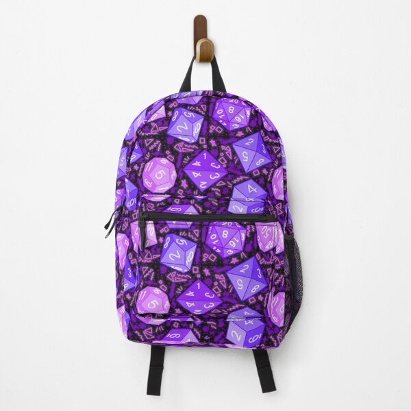 Item preview, Purple dice but it’s a 90s arcade carpet  designed and sold by Freckles Fernicola.