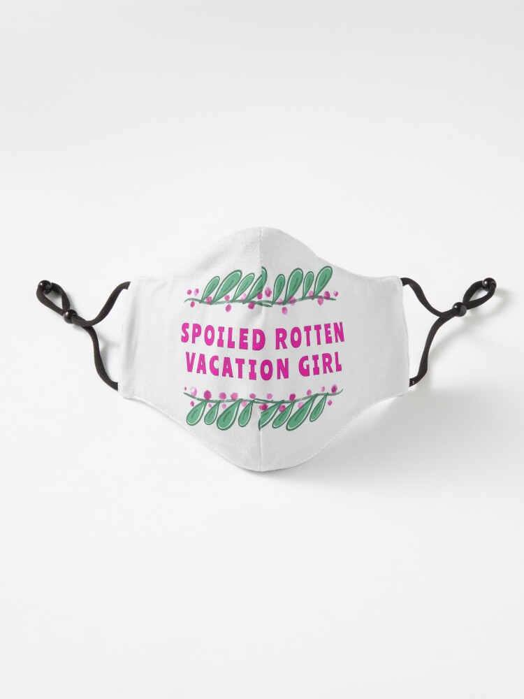 Alternate view of Spoiled Rotten Vacation Girl Mask