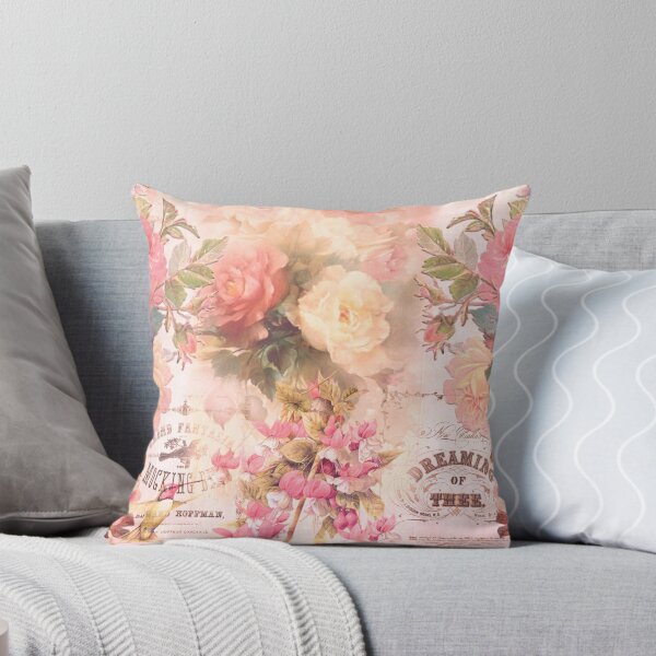 Artikel-Vorschau von Vintage Shabby Chic-Blumendruck-Grafik, designt und verkauft von xpressio.