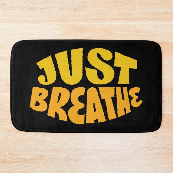 Item preview, Just Breathe but Safely designed and sold by ThePrintCrafty.