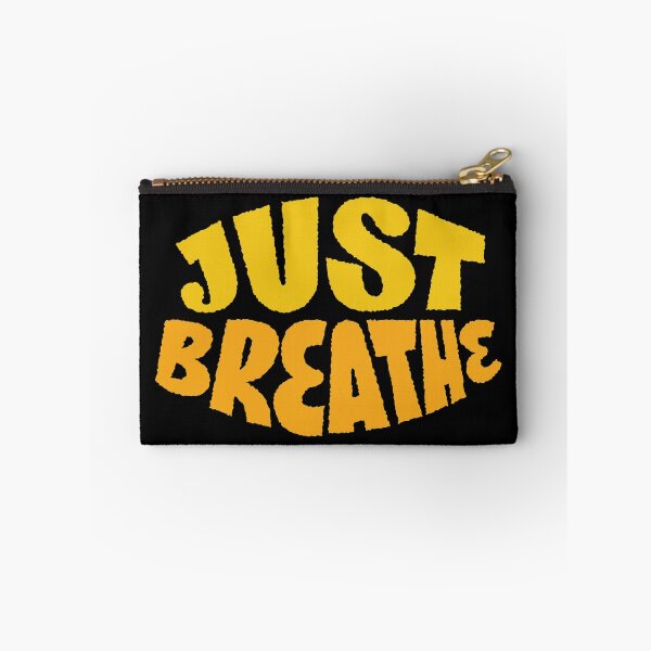 Item preview, Just Breathe but Safely designed and sold by ThePrintCrafty.