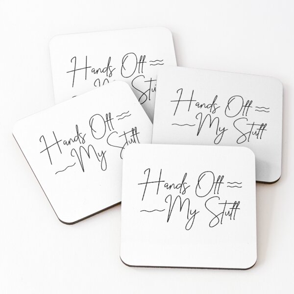 Item preview, Hands Off My Stuff Sticker designed and sold by AlexRinzler.