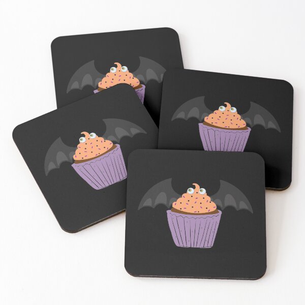 Item preview, Cute Halloween bat cake cupcake designed and sold by MeliCollective.