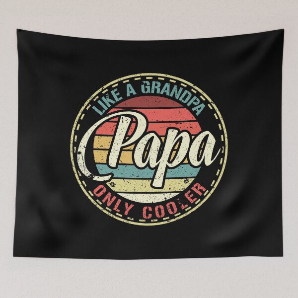 Item preview, Vintage Papa Like A Grandpa Funny Gift designed and sold by shirti.