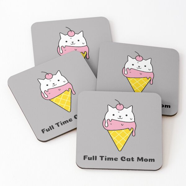 Item preview, Full Time Cat Mom designed and sold by OuDesigns.