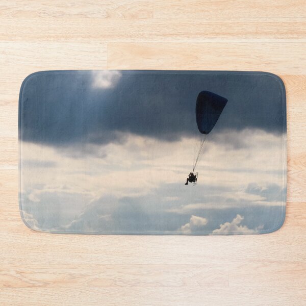 Item preview, Powered Paraglider Flying in the Stormy Clouds designed and sold by Vienewi.