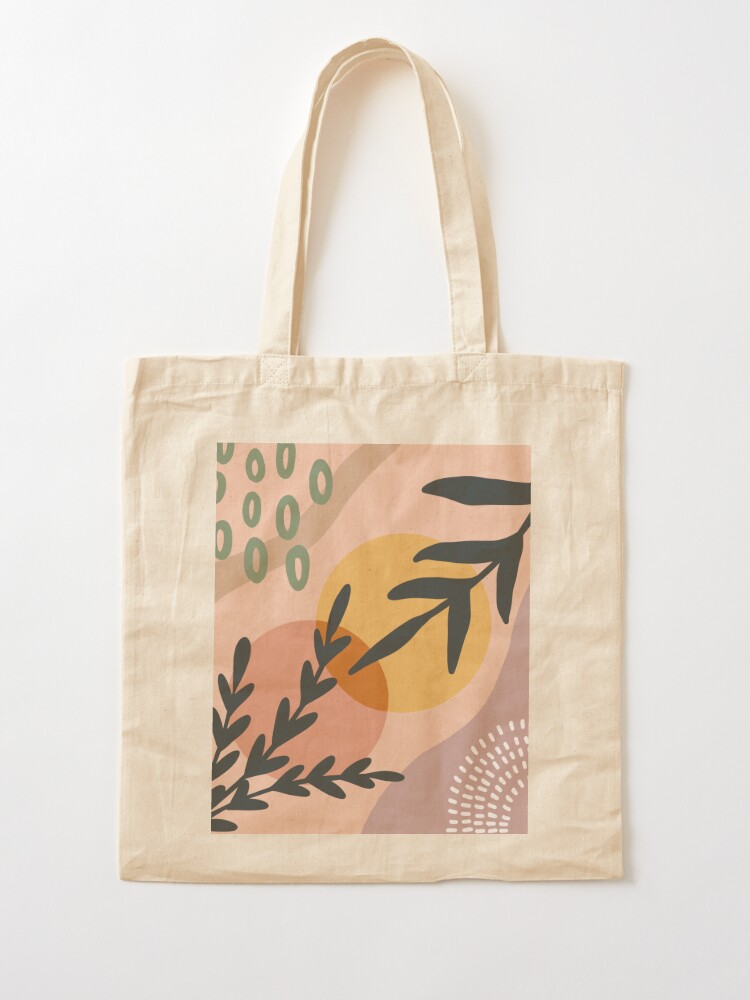 Gold & Greenery Tote Bag