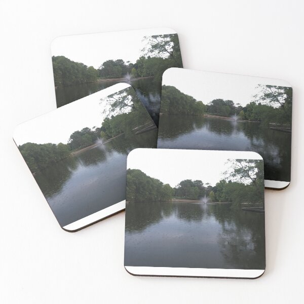 Item preview, Pond and Fountain in the Middle of Loose Park designed and sold by Zen  Goat.
