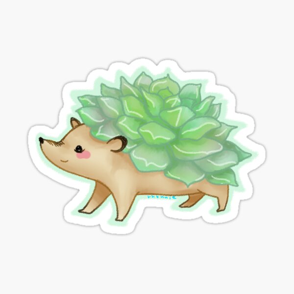 echeveria hedgehog Sticker