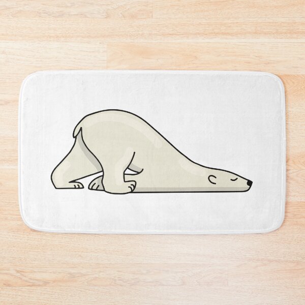 Item preview, Sleepy Polar Bear designed and sold by lildoodleshop.