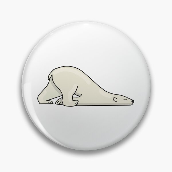 Item preview, Sleepy Polar Bear designed and sold by lildoodleshop.