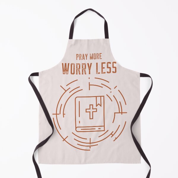 Item preview, Pray More Worry Less designed and sold by CrimsonKnights.
