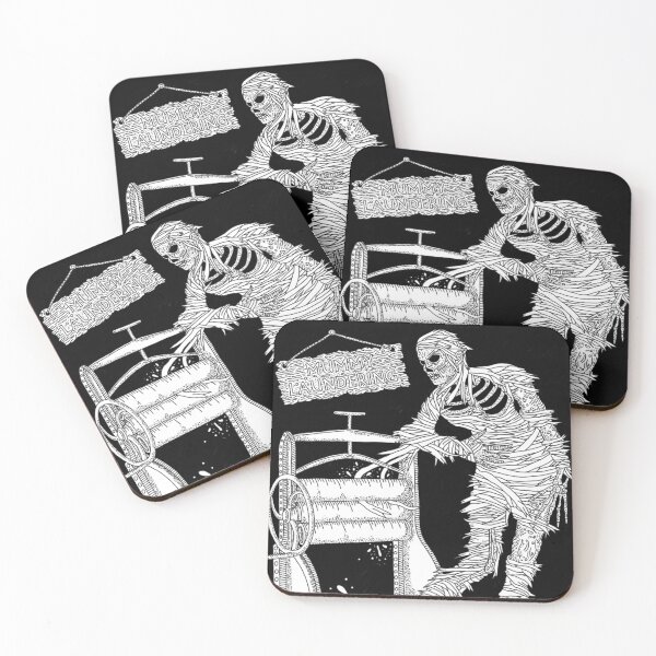 Item preview, Humorous Halloween Egyptian mummy art designed and sold by CMSWorldColour.