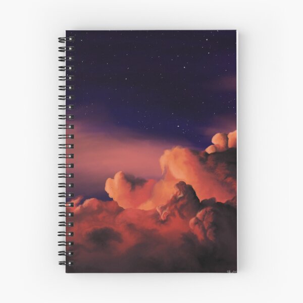 Item preview, Cielo del atardecer designed and sold by DiaryOfDrawing.