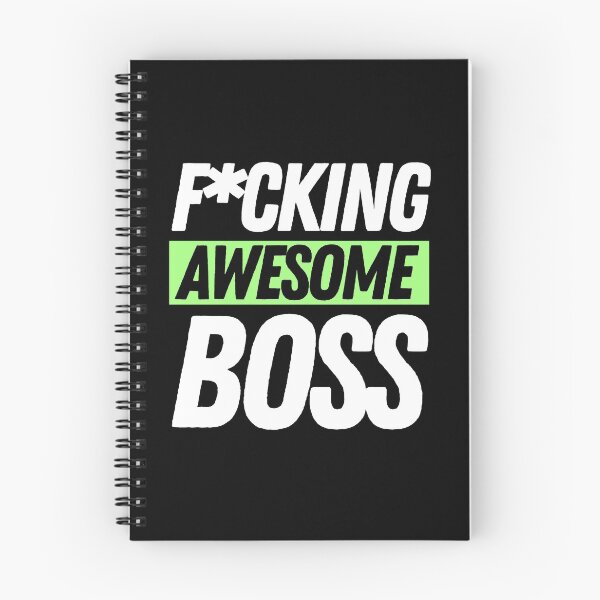 Item preview, F*cking Awesome Boss designed and sold by bifkee19.