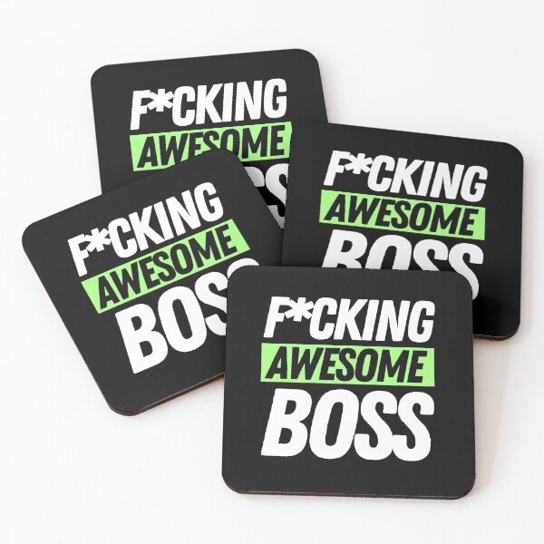 Item preview, F*cking Awesome Boss designed and sold by bifkee19.