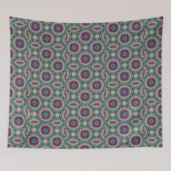 Item preview, Beadwork from Africa, Prints Traditional Beads for Africa, Pink, lilac designed and sold by ZenArt-Fern.