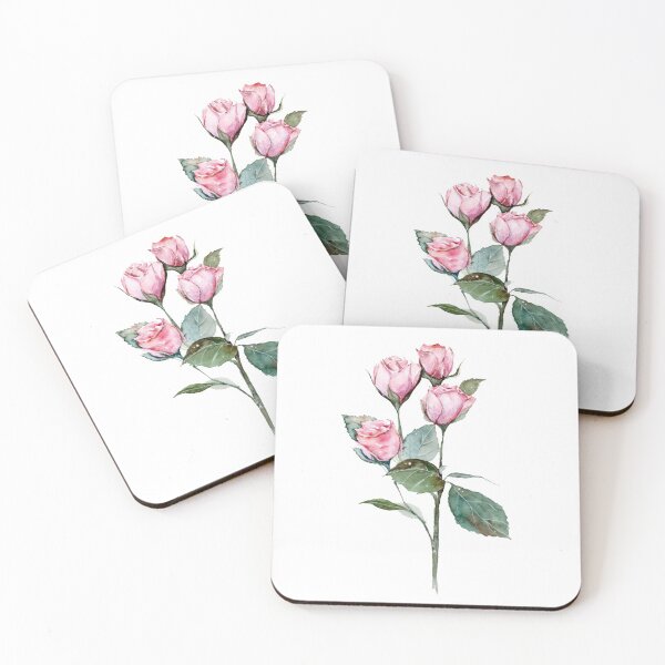 Item preview, Rosas rosadas en pinturas al óleo designed and sold by Designs By Creation.