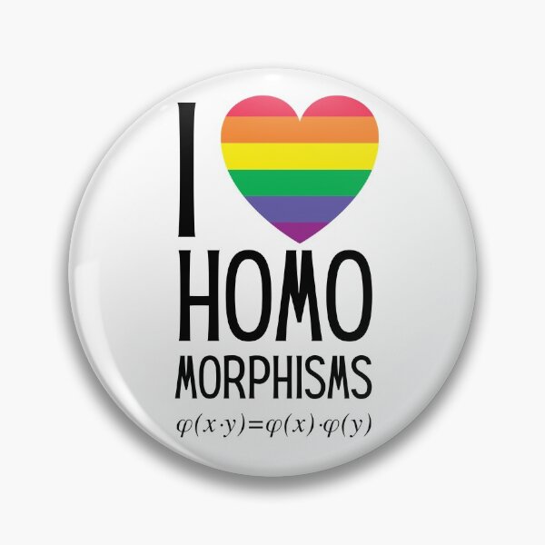 Item preview, I love homomorphisms designed and sold by liorasophie.