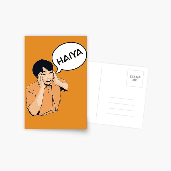 Haiya Meme Postcards | Redbubble