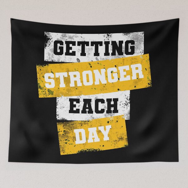 Item preview, Getting Stronger Each Day designed and sold by thilinank.