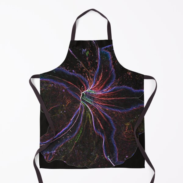Item preview, Neon Red/Blue And Black Floral Design designed and sold by WildandDivine.