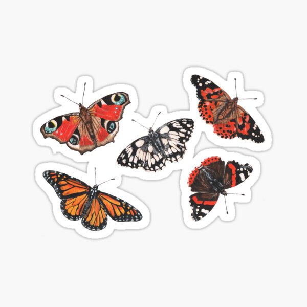 Butterflies Sticker