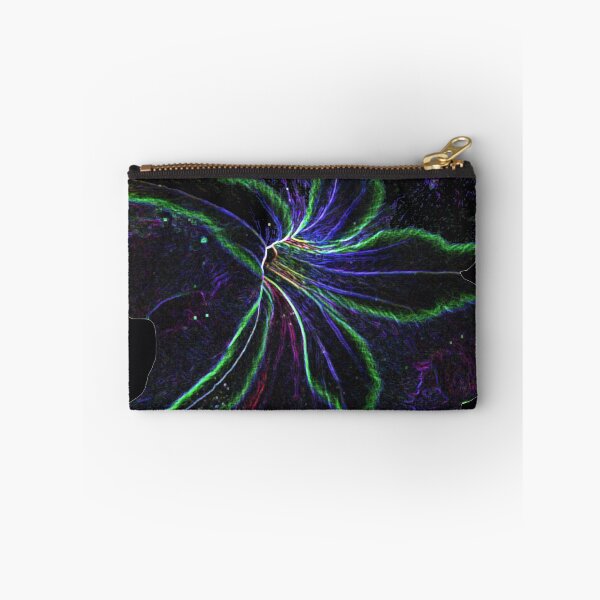 Item preview, Neon Green/Blue And Black Floral Design designed and sold by WildandDivine.