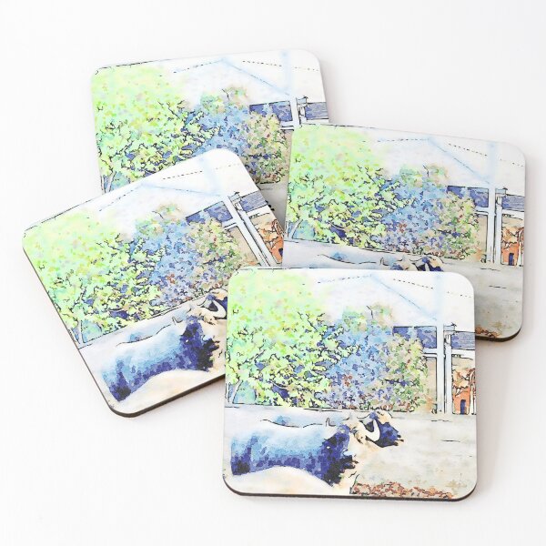 Item preview, Buffaloes in the stall designed and sold by Giuseppe Cocco.