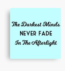 The Darkest Minds Trilogy Canvas Print