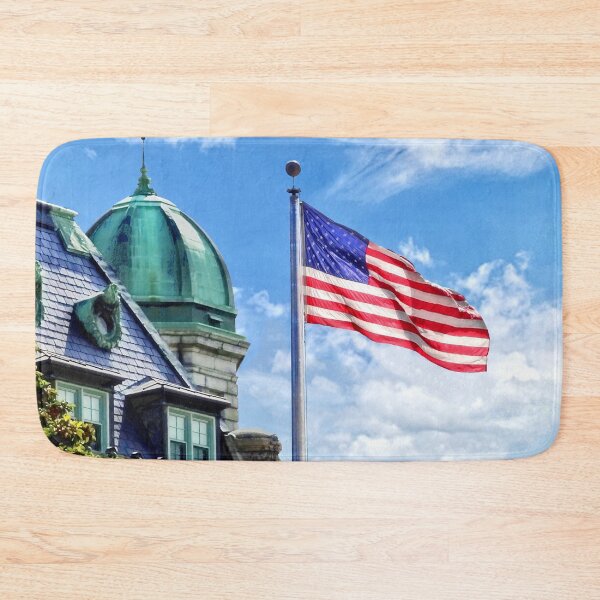 Item preview, Flag Flying over Tecumseh Court designed and sold by Susan Savad.