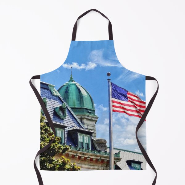 Item preview, Flag Flying over Tecumseh Court designed and sold by Susan Savad.