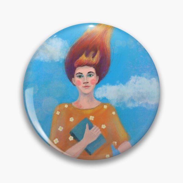 Artikelvorschau, Mädchen träumt in den Wolken entworfen und verkauft von SychEvaartist.