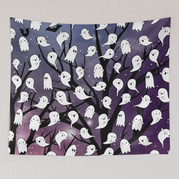 Item preview, Spooky ghosts Halloween  designed and sold by GriffyPrints.
