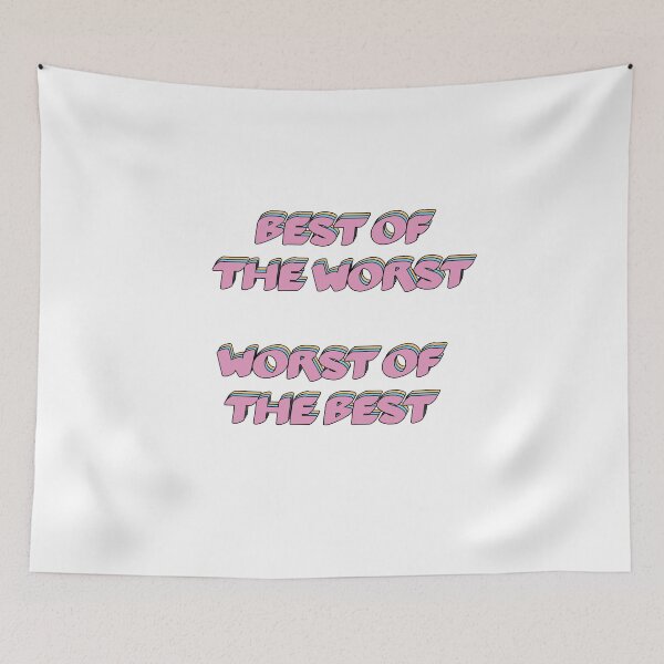 Item preview, Worst Of the Best and Best Of The Worst Sticker Pack designed and sold by AlexRinzler.