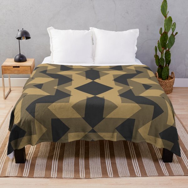 Item preview, Black and Gold Geometric Steps designed and sold by eden1472.