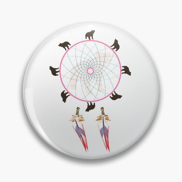 Item preview, Bear Dream Catcher designed and sold by Mindful-Designs.