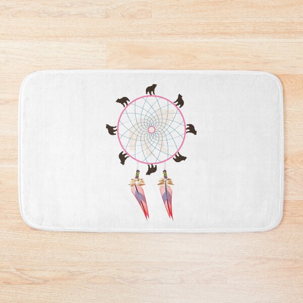 Item preview, Bear Dream Catcher designed and sold by Mindful-Designs.
