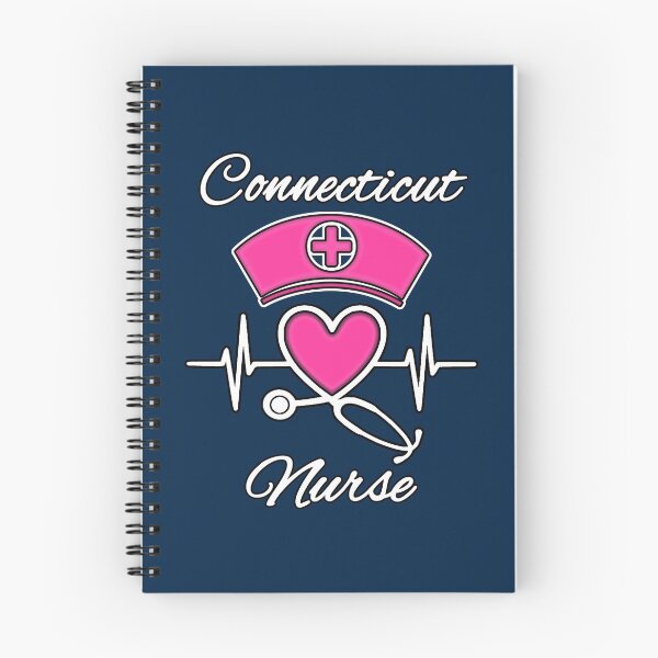 Item preview, Connecticut Nurse - Nurse Hat, Heart, and Stethoscope designed and sold by Drucifer76.