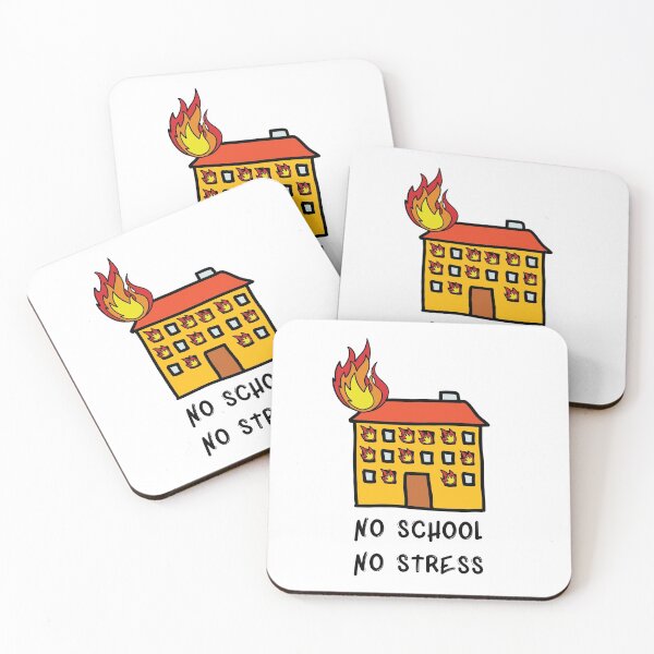 Item preview, No school no stress designed and sold by AnnaMelekhina.