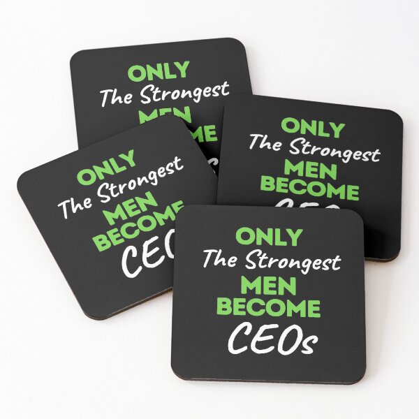 Item preview, Only The Strongest Men Become CEOs designed and sold by bifkee19.