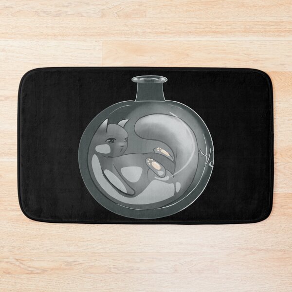 Item preview, cat in a flask designed and sold by Yayachaton.